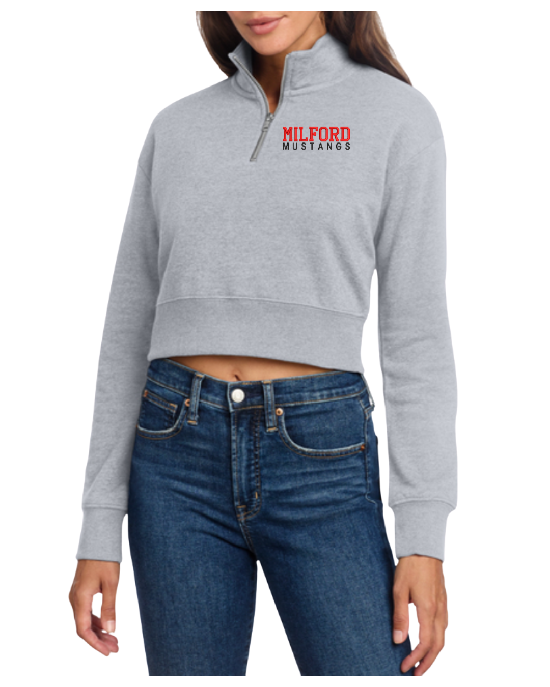Women's Cropped Fleece 1/2-Zip