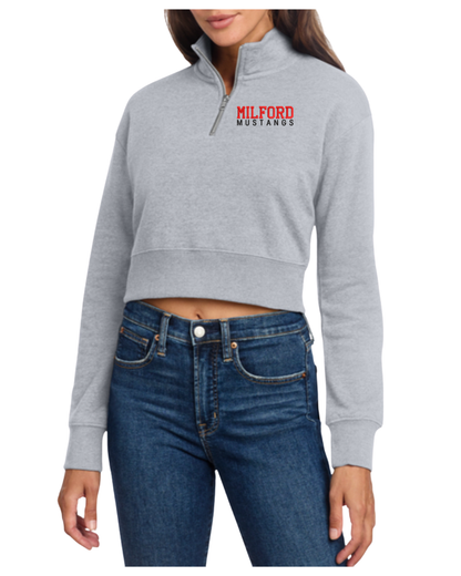 Women's Cropped Fleece 1/2-Zip