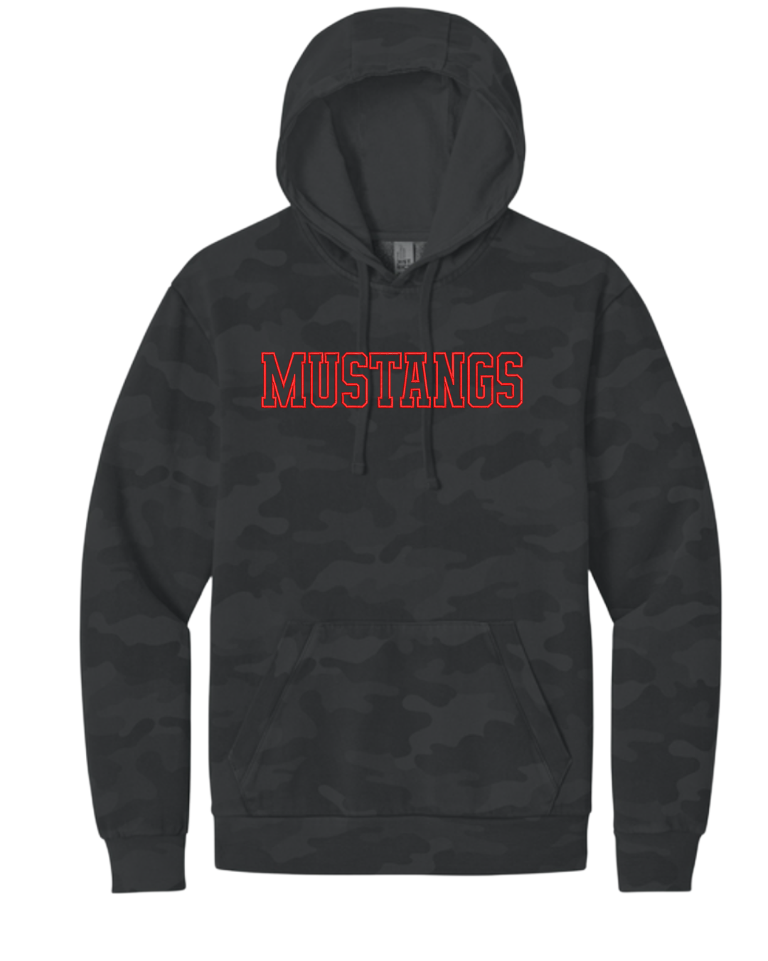 Unisex Camo Fleece Hoodie