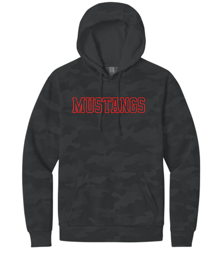 Unisex Camo Fleece Hoodie