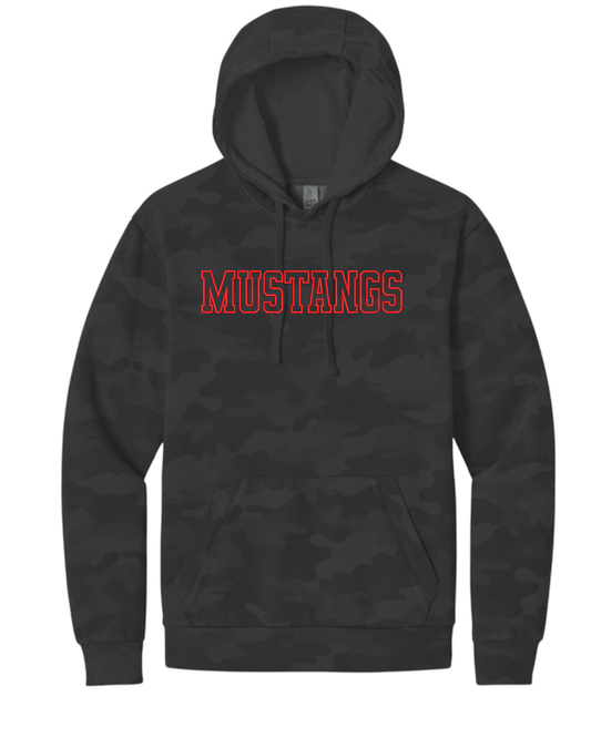 Unisex Camo Fleece Hoodie