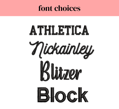 Sleeve Customization **Sweatshirt must be purchased separately**